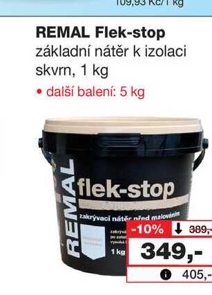 REMAL Flek-stop základní nátěr k izolaci skvrn, 1 kg 