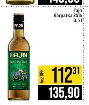 Fajn Karpatka 25% 0,5l