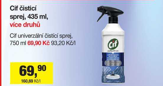 Cif čisticí sprej, 435 ml