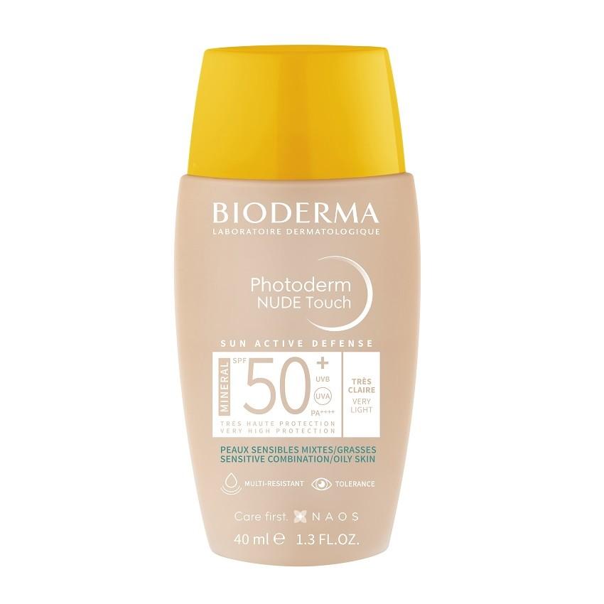 Bioderma Photoderm Nude Touch Velmi Svě.spf50+40ml