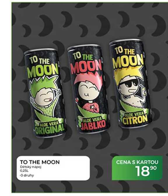 TO THE MOON Dětský nápoj 0.25L