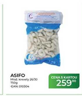 ASIFO Mraz krevety 26/30 750 g