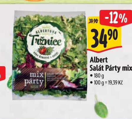   Albert Salát Párty mix  180 g 
