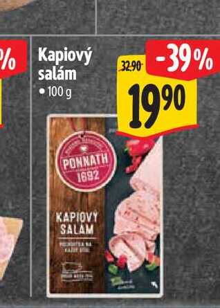 Kapiový salám 100 g