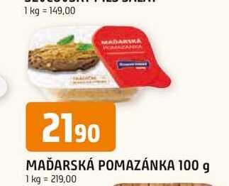MAĎARSKÁ POMAZÁNKA 100 g 