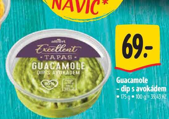   Guacamole dip s avokádem  175 g 