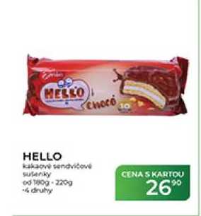 HELLO sušenky od 100g-220g 