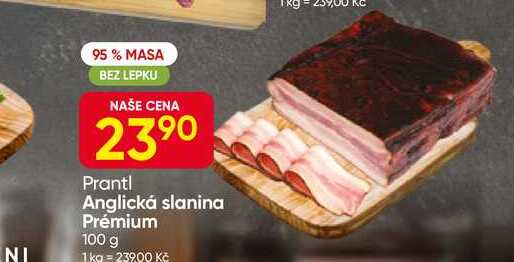 Prantl Anglická slanina Prémium 100 g 