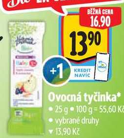 Ovocná tyčinka, 25 g 