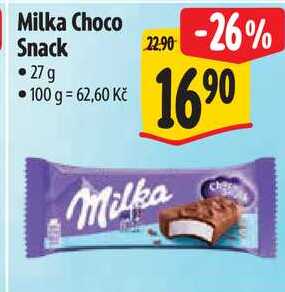 Milka Choco Snack, 27 g 