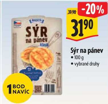Sýr na pánev, 100 g