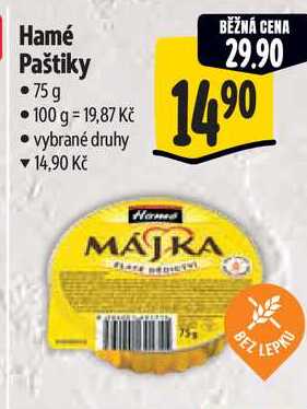 Hamé Paštiky, 75 g 