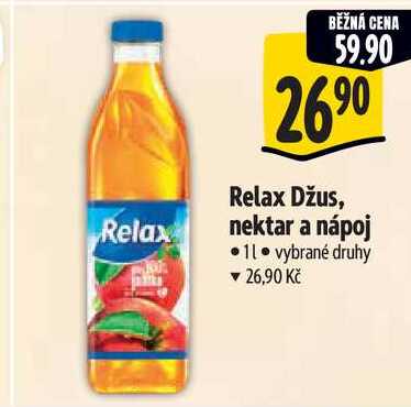 Relax Džus, nektar a nápoj, 1 l