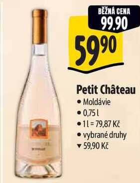 Petit Château, 0,75 l