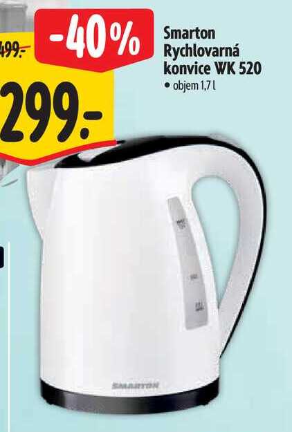 Smarton Rychlovarná konvice WK 520 