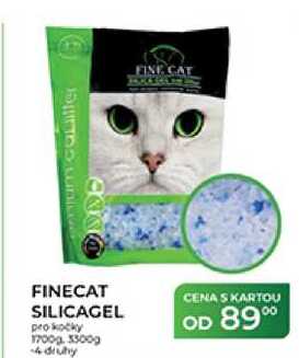 FINECAT SILICAGEL pro kočky, 1700 g 3300 g