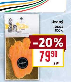 Uzený losos 100 g
