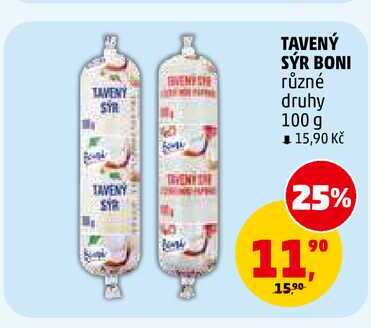 TAVENÝ SÝR BONI, 100 g