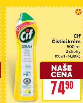 Cif Čisticí krém 500 ml  