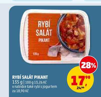 RYBÍ SALÁT PIKANT, 135 g 
