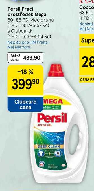 Persil Prací prostředek Mega, 60-88 PD, více druhů 