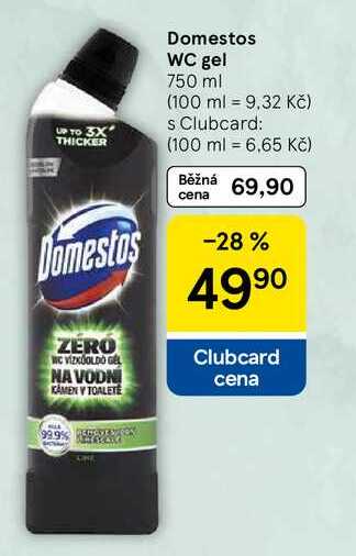 Domestos WC gel, 750 ml