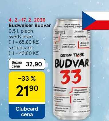 Budweiser Budvar, 0.5 l