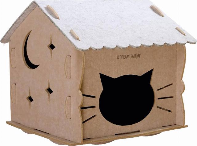 Domeček pro kočky rozměry: 46 x 38 x 44 cm