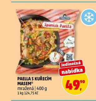 PAELLA S KUŘECÍM MASEM, 400 g