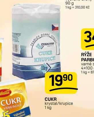CUKR krystal/krupice 1 kg 