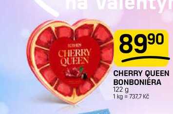 CHERRY QUEEN BONBONIÉRA 122 g 