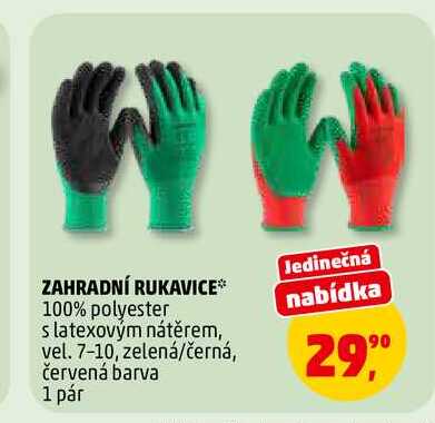 ZAHRADNÍ RUKAVICE, 1 pár
