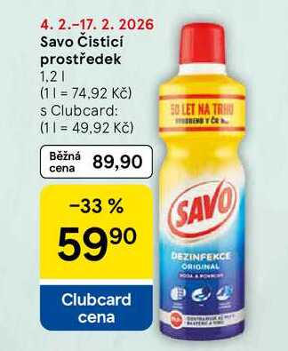 Savo Čisticí prostředek, 1.2 l