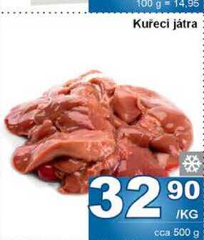 Kuřeci játra 1kg