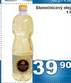 Slunečnicový olej 1l