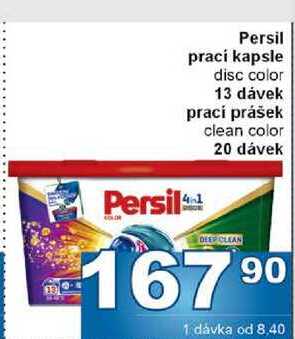 Persil prací kapsle disc color 13 dávek 