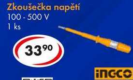 Zkoušečka napětí 100-500 V