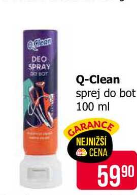 Q-Clean sprej do bot 100 ml