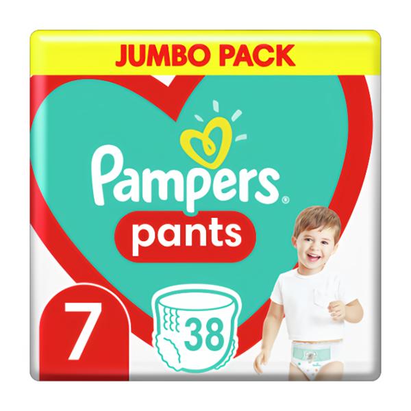 Pampers Pants Plenkové kalhotky Jumbo Pack vel. 7 (17+kg)