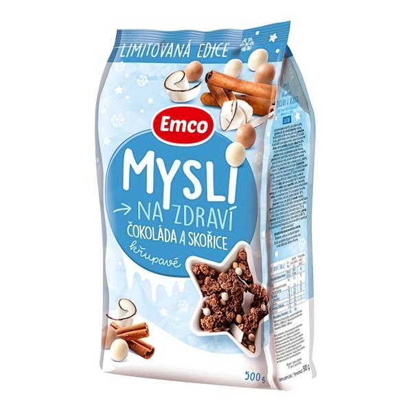 Emco Mysli na zdraví čokoláda a skořice - limitovaná edice