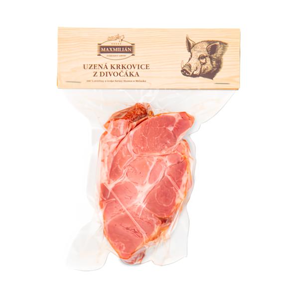 Maxmilián Uzená krkovice z divočáka