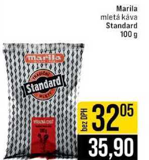 Marila mletá káva Standard 100 g