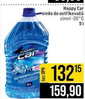 Happy Car směs do ostřikovačů zimní -20°C 5l