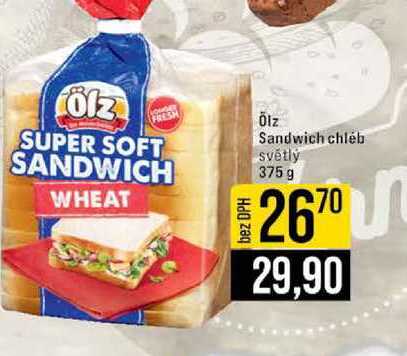Ölz Sandwich chléb světlý 375 g