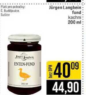 Jürgen Langbein fond kachni 200 ml