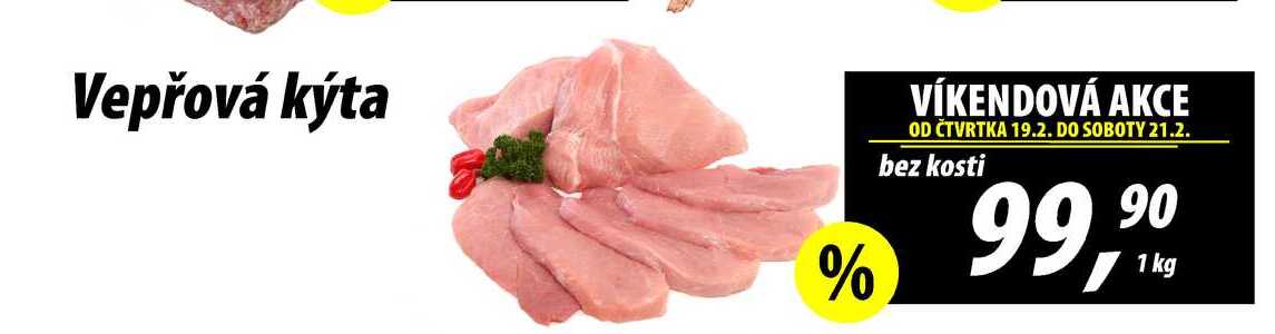 Vepřová kýta, 1 kg