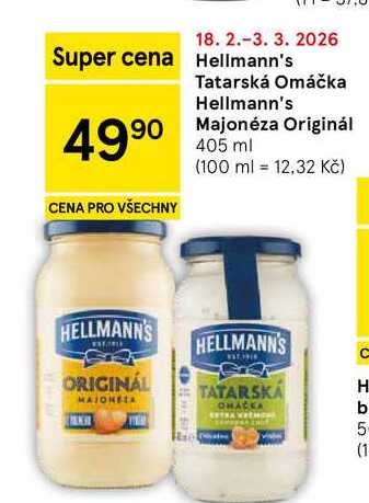 Hellmann's Majonéza Originál, 405 ml