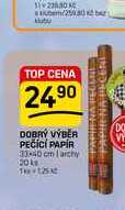 DOBRÝ VÝBĚR PEČÍCÍ PAPÍR 33-40 cm