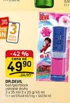 DR.DEVIL ball/get/block vybrané druhy 3x35 m/2 x 20 g