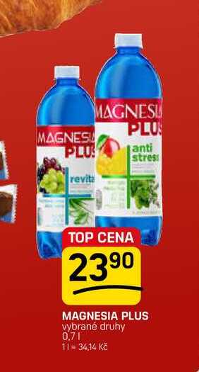 MAGNESIA PLUS vybrané druhy 0,7l